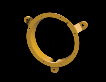 Adapter Ringe Volvo XC90 FRONT 2002 bis 2014 auf 16,5cm